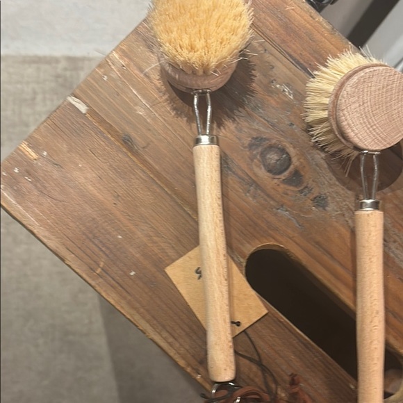 Household scrub brush vegetable scrubbers or kitchen decor accent one - Picture 5 of 6